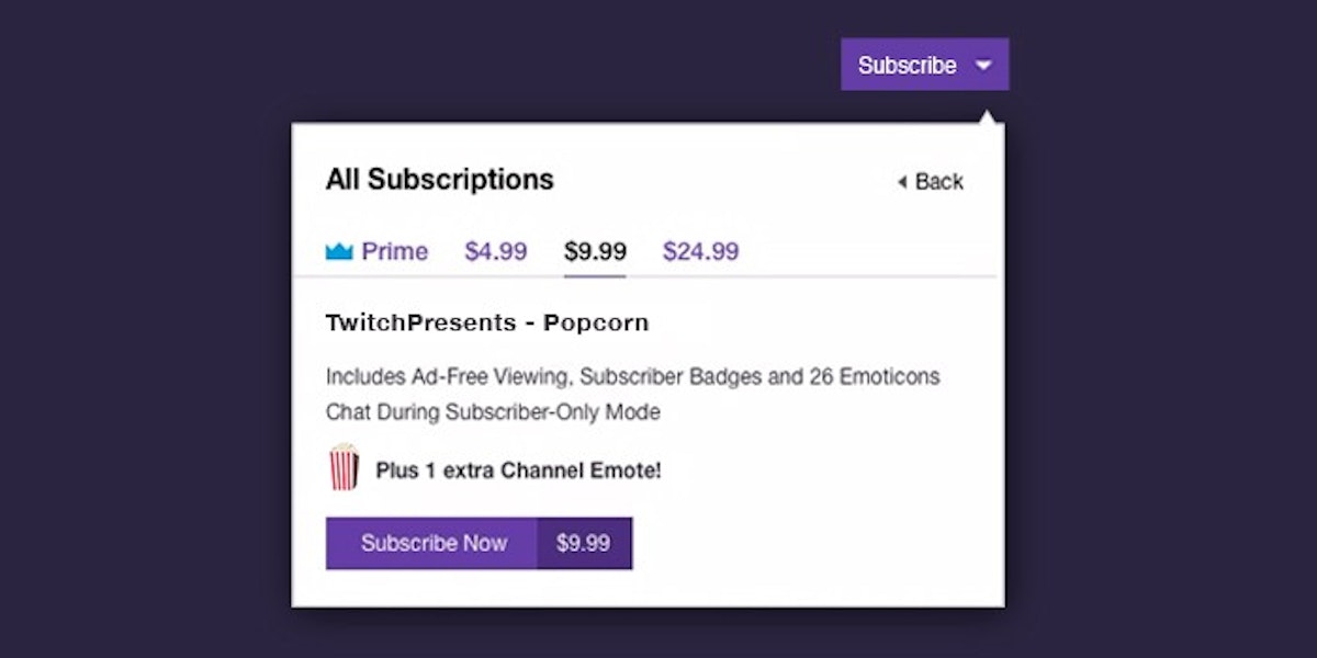 Subscription twitch prime hotsell