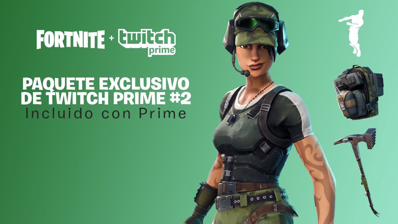 Zambullete en Fortnite con el paquete Twitch Prime n. 2