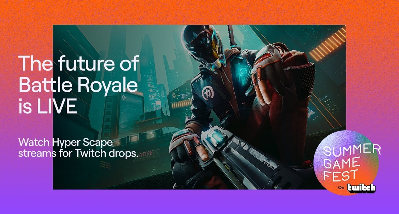 The future of interactive gaming is dropping with HYPER SCAPE